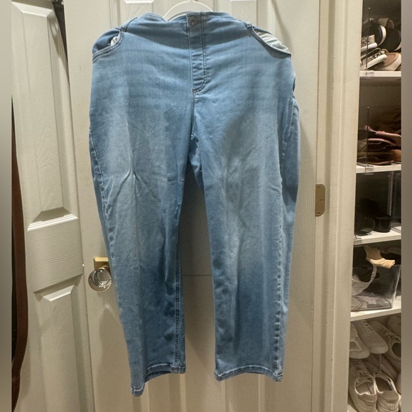 J Jill pull on stretch denim jeans - Picture 1 of 5